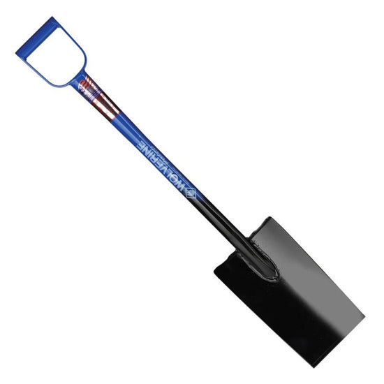 All Steel Shovel for Professional Landscapers, Wolverine Tools D-Handle, Available at Flying Creek Trees in Regina