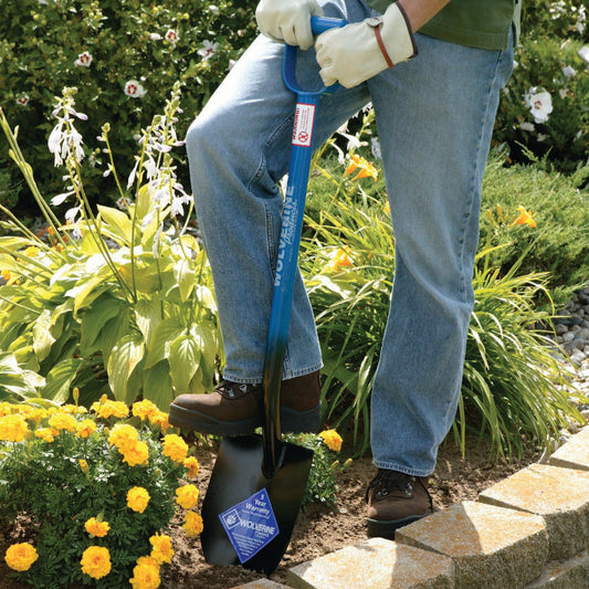 All Steel Shovel for Professional Landscapers, Wolverine Tools D-Handle, Available at Flying Creek Trees in Regina